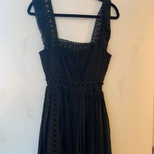 Free People Women's Verona Dress -- Black size SMALL